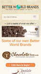 Mobile Screenshot of betterworldbrands.com